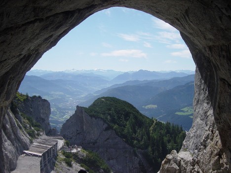 A view from Liechtenstein Gorge, Austria