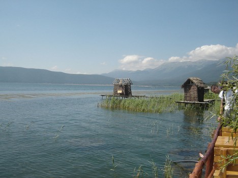 Lake Prespa, Greece, Albania, Macedonia