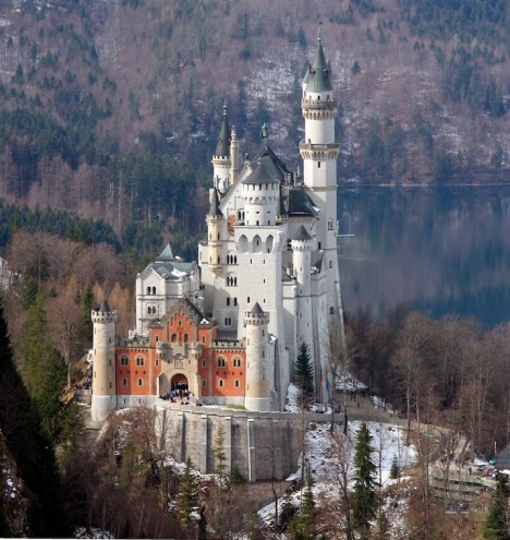 Another view of Neuschwanstein Castle, Germany