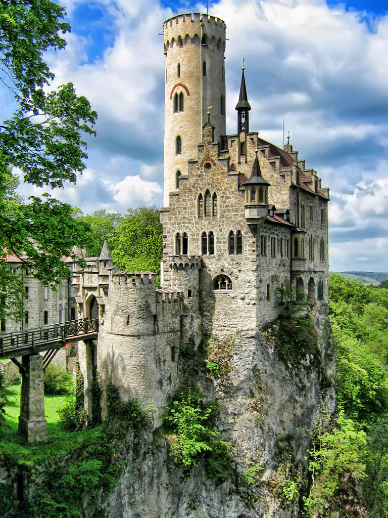Lichtenstein Castle (HDR photo), Germany