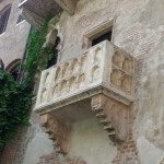 Famous Balcony, Juliet's House, Verona, Italy
