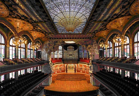 Palau de la Música Catalana, Barcelona, Spain