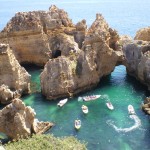 Ponta da Piedade – fascinating rock formations in Portugal