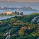 Crete Senesi – Siennese Clays with its diversified “lunar” landscape in Tuscany, Italy