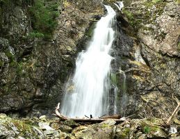 Kmetov waterfall Koprova valley Slovakia