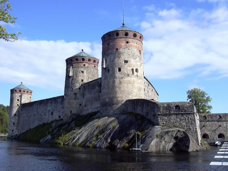 Olavinlinna Castle in Finland