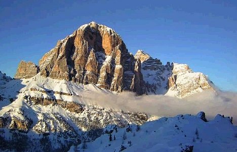 Cortina d'Ampezzo, ski resort in Italy