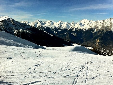 Veysonnaz Ski Resort, Les 4 Vallees, Switzerland