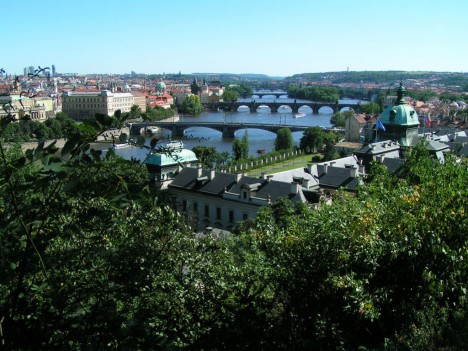 View from Letna, Prague, The Czech Republic