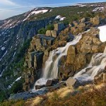 Pančava waterfall – the highest waterfall in the Czech republic