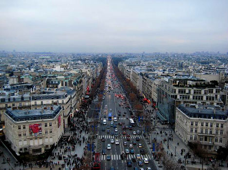 Champs-Elysées, Paris, France