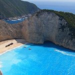 Navagio beach – one of the most famous beaches in Greece