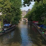 Oudegracht – one of the most famous and most beautiful canals in the Netherlands