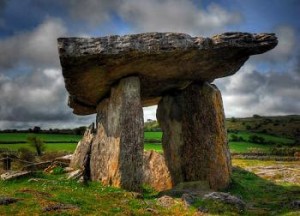 Poulnabrone Dolmen - the most photographed megalithic monuments in Ireland