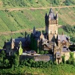 Reichsburg castle in Cochem – one of the most visually impressive castles of Germany