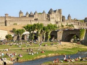 Carcassonne - the largest preserved fortress town in Europe | France