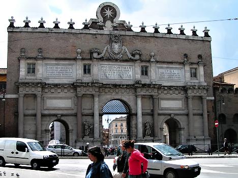Porta del Popolo Rome Italy