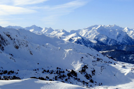 Baqueira-Beret, ski resort in Spain