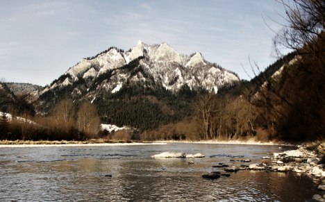 Tri Koruny in Pieniny National Park in Slovakia