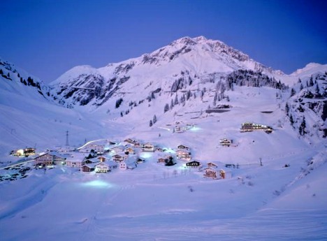 Stuben, ski resort in Austria