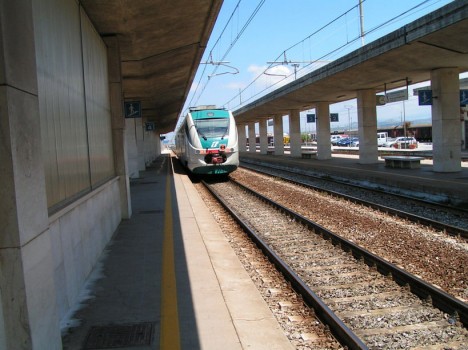 Train in Sicily, Italy
