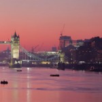 London, Thames, Sunset, England, United Kingdom