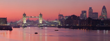 London, Thames, Sunset, England, United Kingdom
