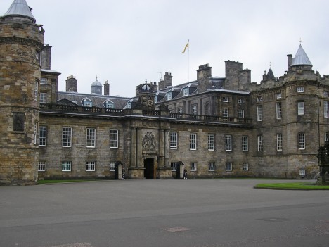 Palace Holyroodhouse, Edinburgh, Scotland, UK
