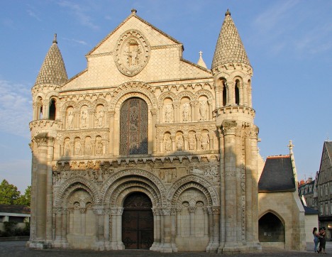 Poitiers, Notre Dame la Grande, France