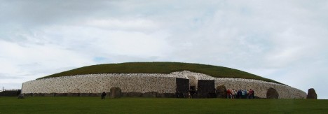 tomb at Newgrange, Ireland