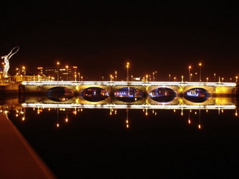 Belfast at night, Northern Ireland, United Kingdom