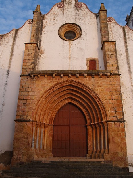 Church in Silves, Algarve, Portugal