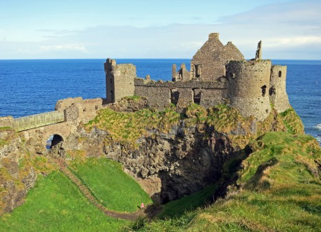 The Dunluce Castle, Ireland