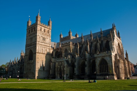 Exeter Cathedral, Devon, England, UK