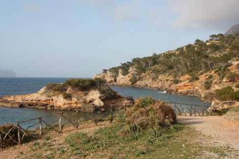A Shoreline in Majorca, Spain