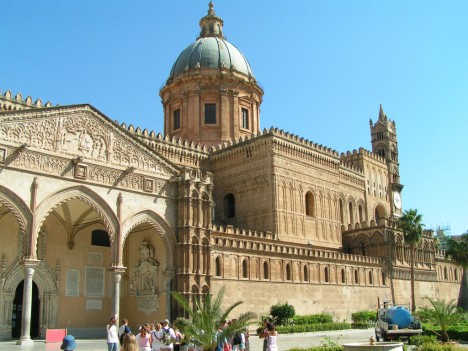 Palermo Cathedral in Sicily, Italy