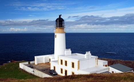 Rua Reidh Lighthouse, Wester Ross, Scotland, UK