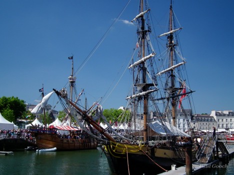 Tall Ship, Vannes, Brittany, France