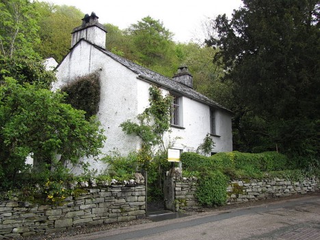  "Dove Cottage", home of William Wordsworth, near Grasmere, England