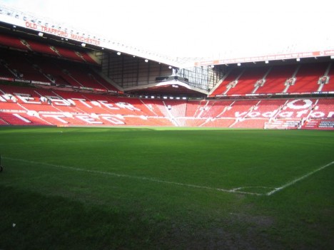 Manchester’s iconic Old Trafford, UK