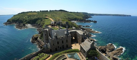 Cote Emeraude Fort La Latte, Brittany, France