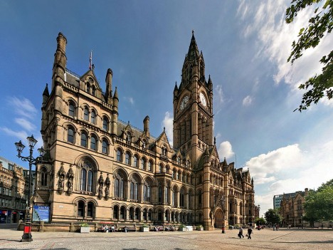 Manchester Town Hall, UK