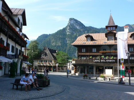 Oberammergau in Bavaria, Germany