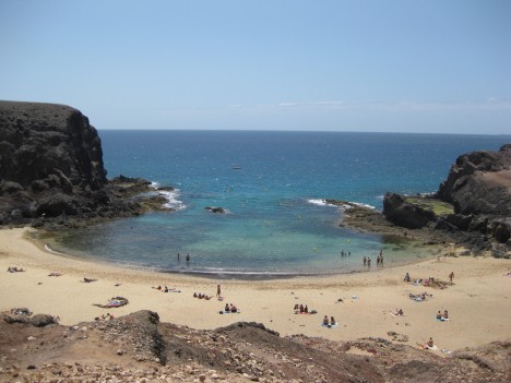 Papagayo beach, Lanzarote, Canary Islands, Spain