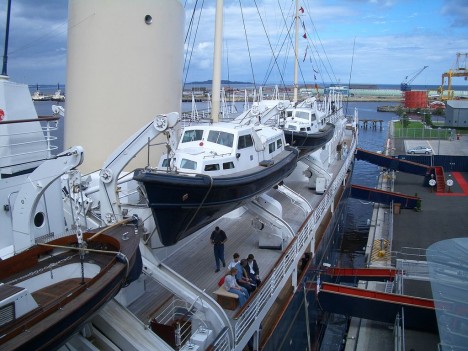 Royal Yacht Britannia, Edinburgh, Scotland, UK