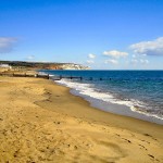 Yaverland Beach. Sandown Isle Of Wight, UK