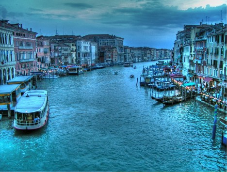 Evening in Venice - just before the great storm