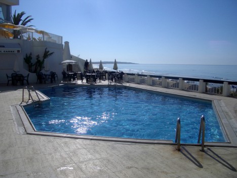 Hotel pool, Algarve, Portugal
