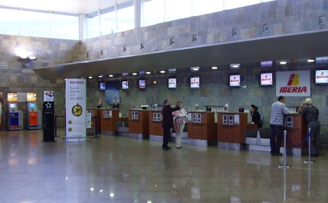 La Coruna airport, Spain