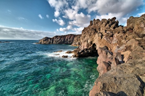 Lanzarote Coastline, Canary Islands, Spain